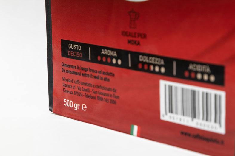 Classico - macinato per moka da 500g - Caffe Iaquinta