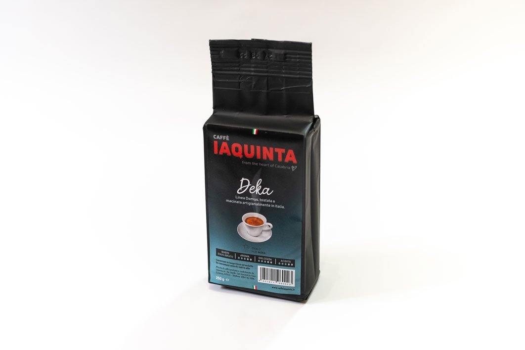 Deka - macinato per moka da 250 g - Caffe Iaquinta