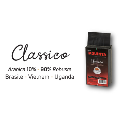 Classico – 90% Robusta - Caffè macinato sottovuoto