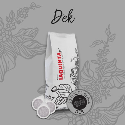 Decaffeinato in Cialde Caffè Iaquinta confezione da 20