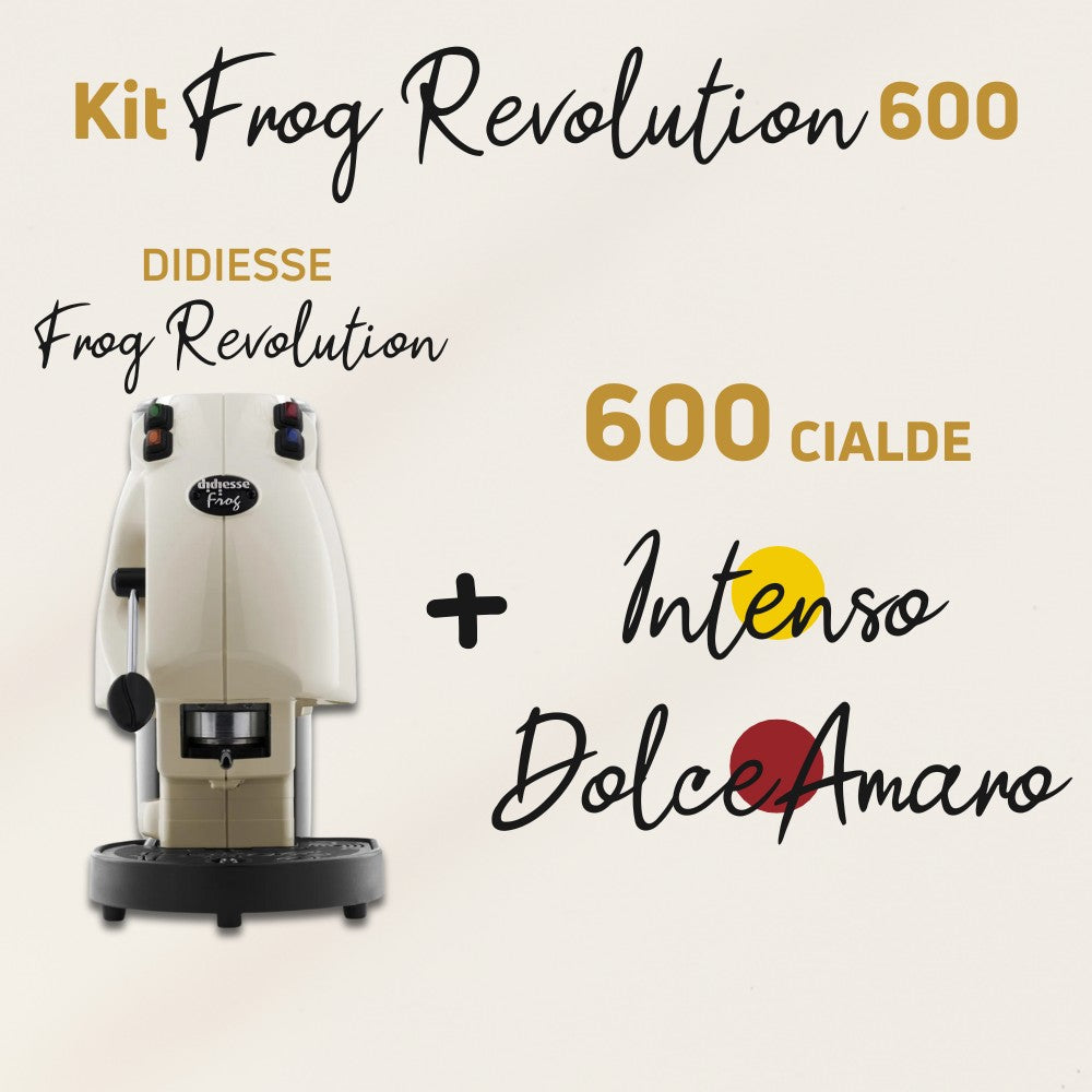 Kit Macchina a Cialde Frog Revolution + 600 Cialde ESE44