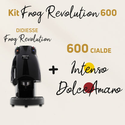 Kit Macchina a Cialde Frog Revolution + 600 Cialde ESE44