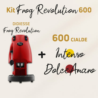Kit Macchina a Cialde Frog Revolution + 600 Cialde ESE44