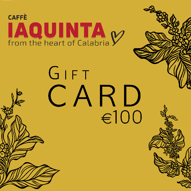 Gift card €100 - Caffe Iaquinta