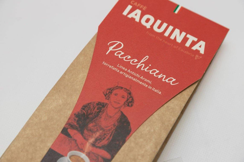 PACCHIANA - Macinato per moka - 200g - Caffe Iaquinta